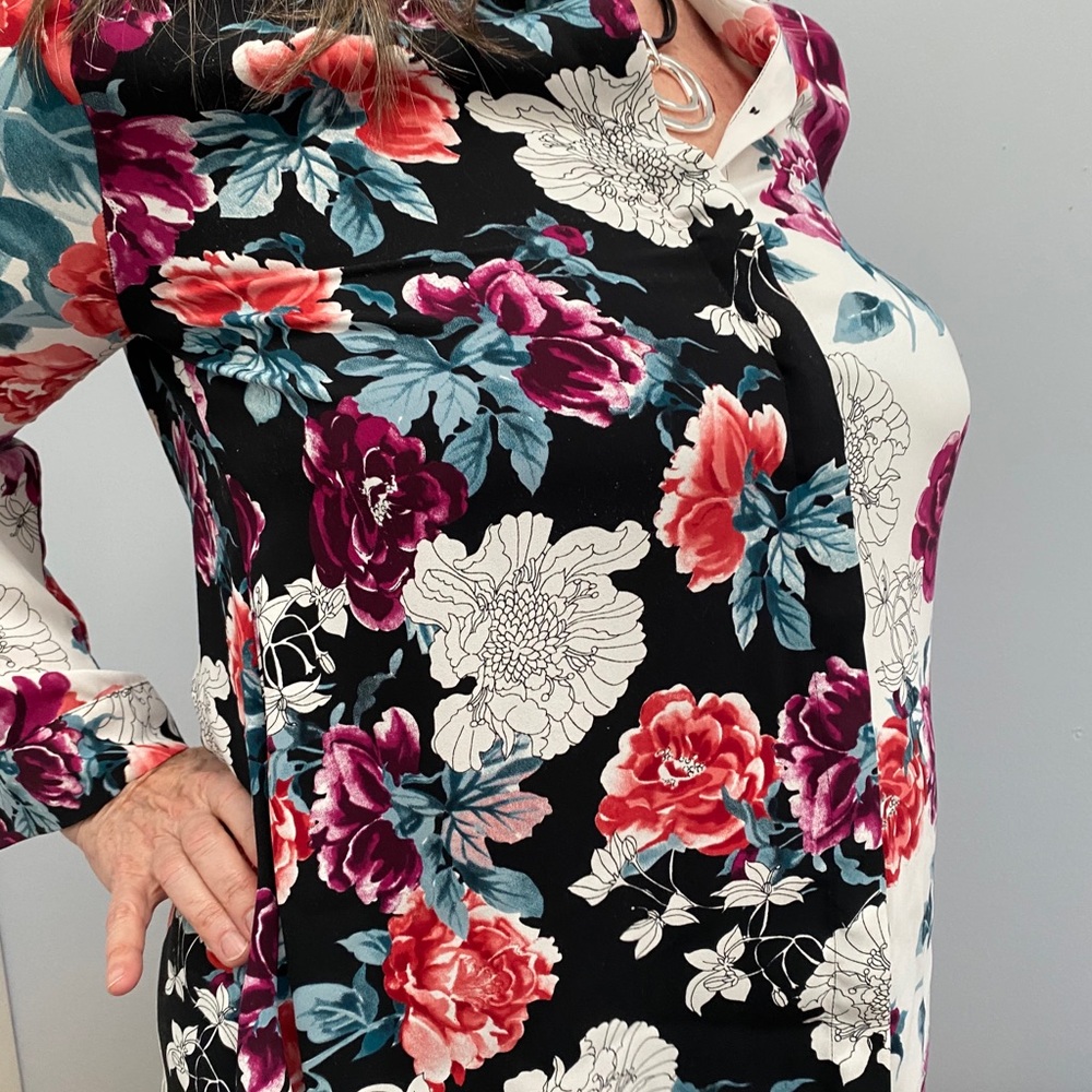 Chico’s Floral Blouse